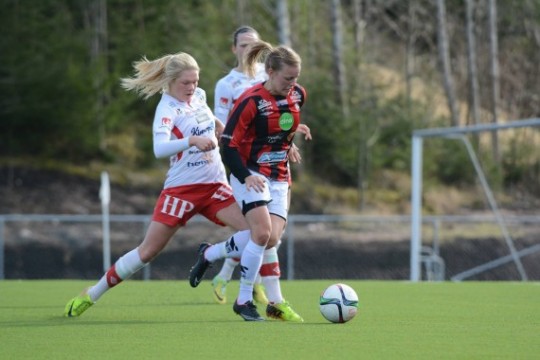 Emma Sandsjö lämnar. Foto: Peter Robertsson